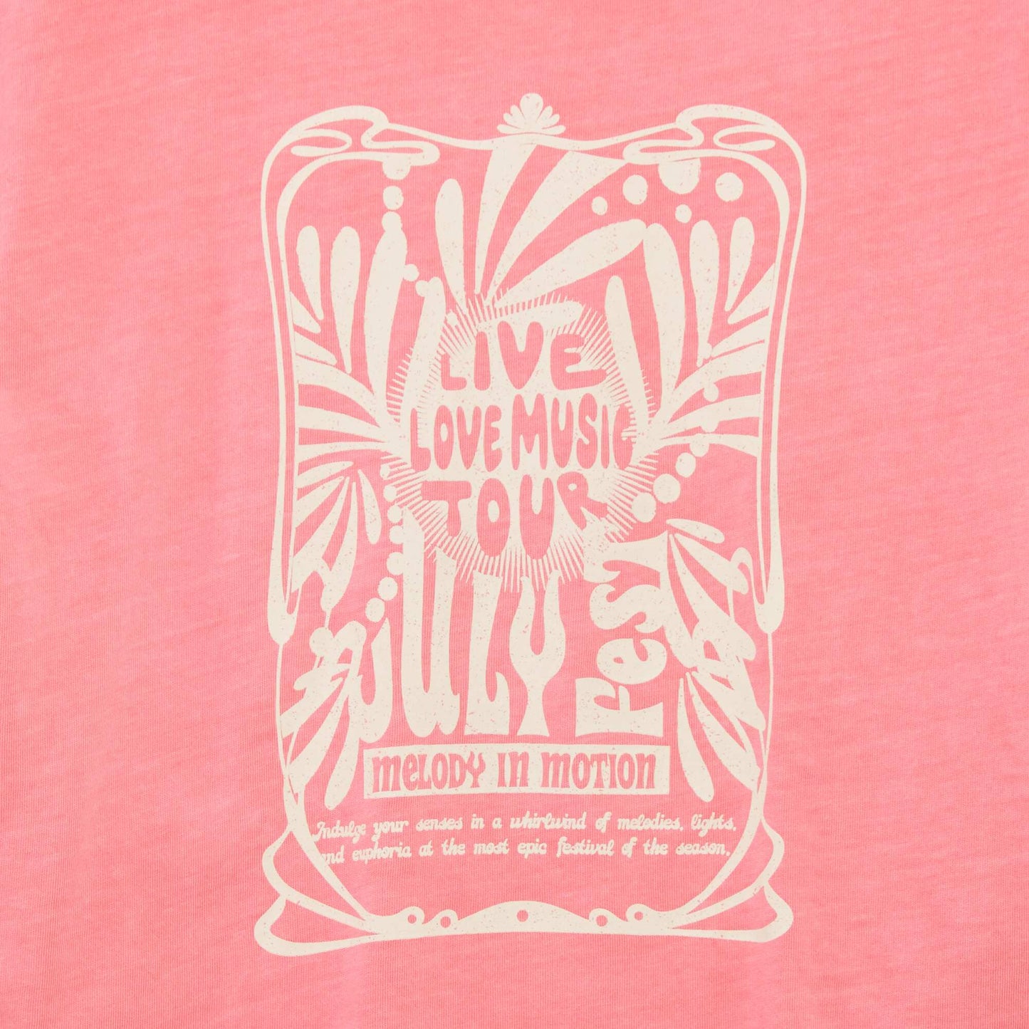 Printed T-shirt PINK