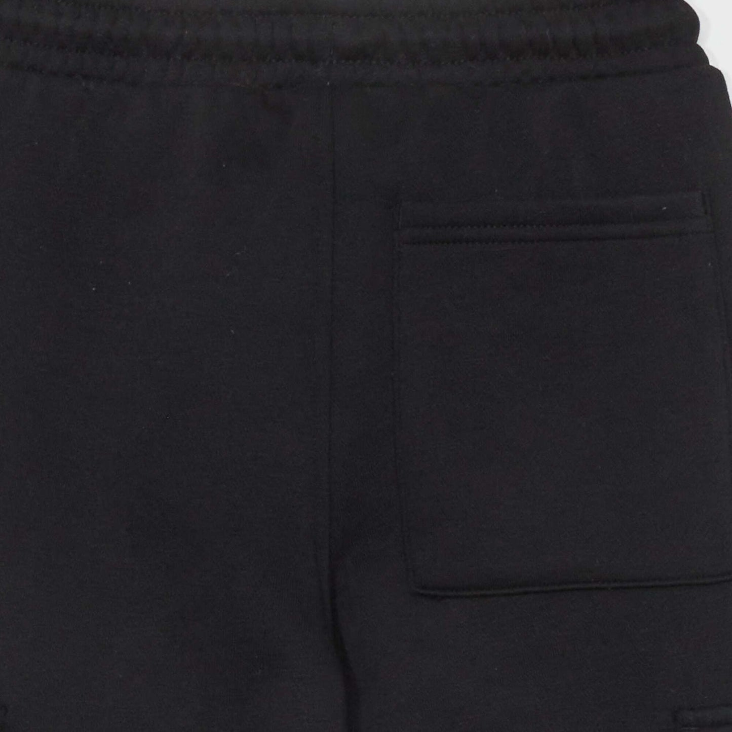 Plain joggers with combat pockets black