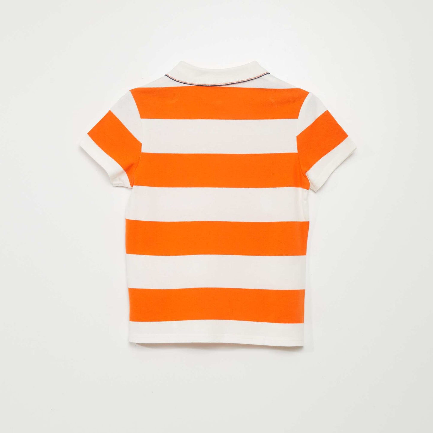 Short-sleeved polo shirt ORANGE