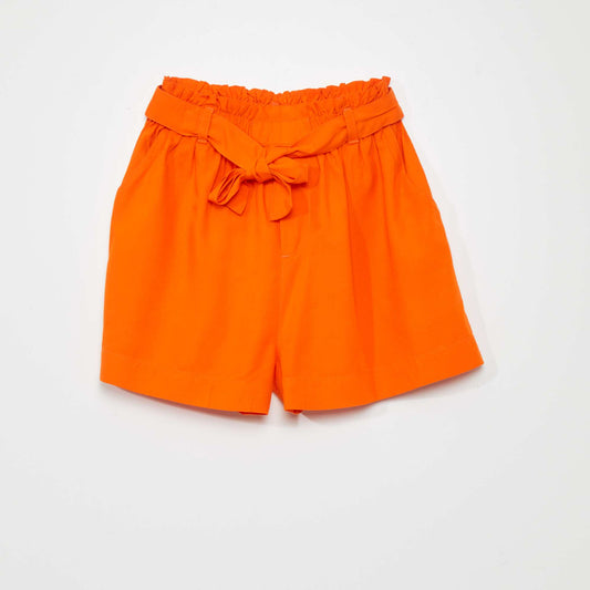 Plain shorts ORANGE