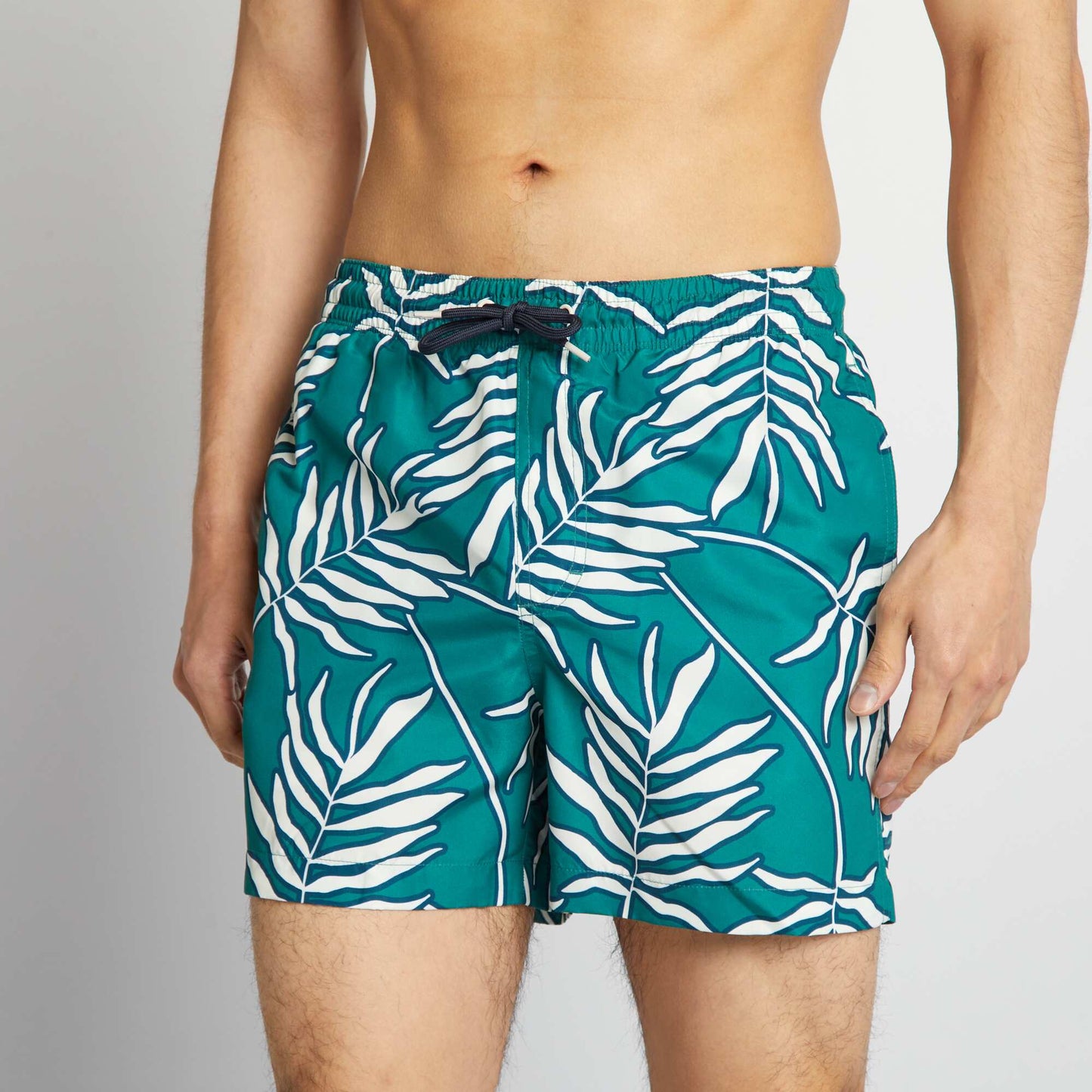 Floral swim shorts GREEN