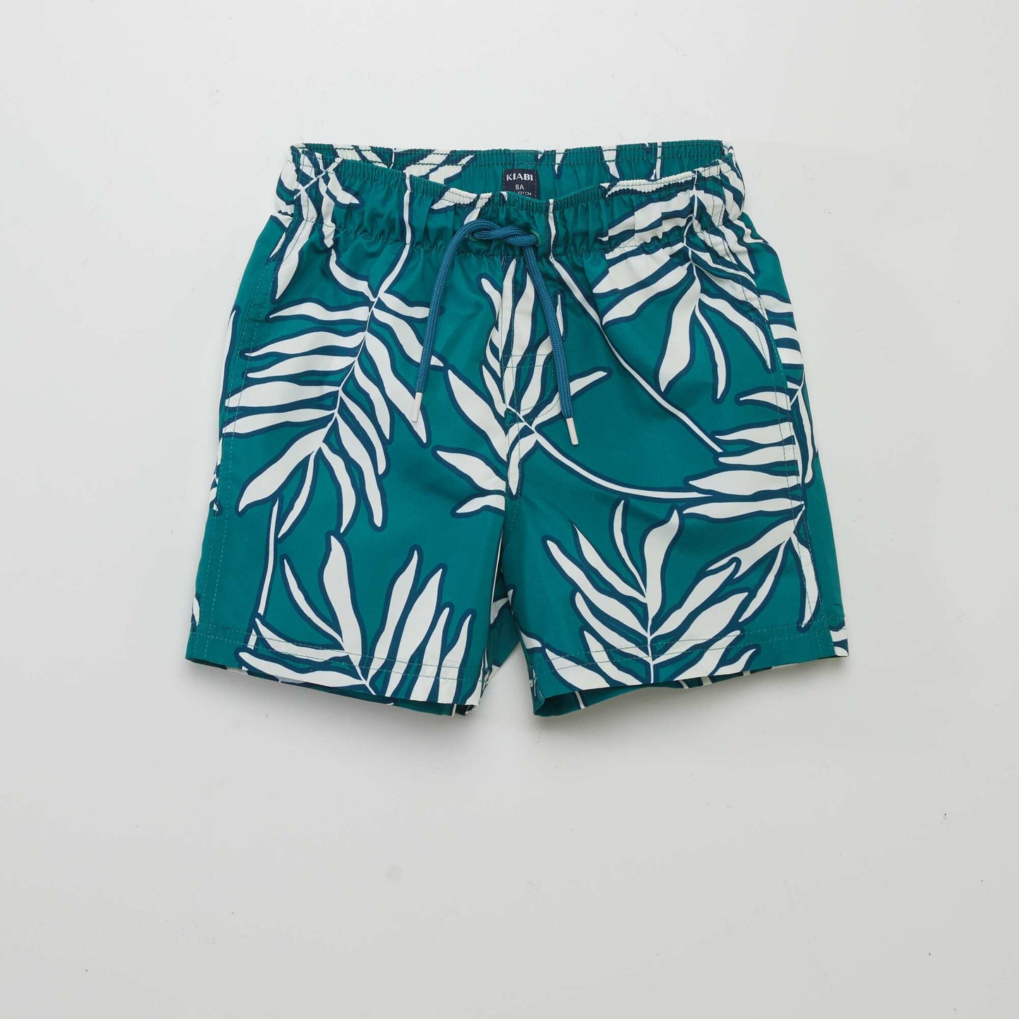 Printed swim shorts GREEN