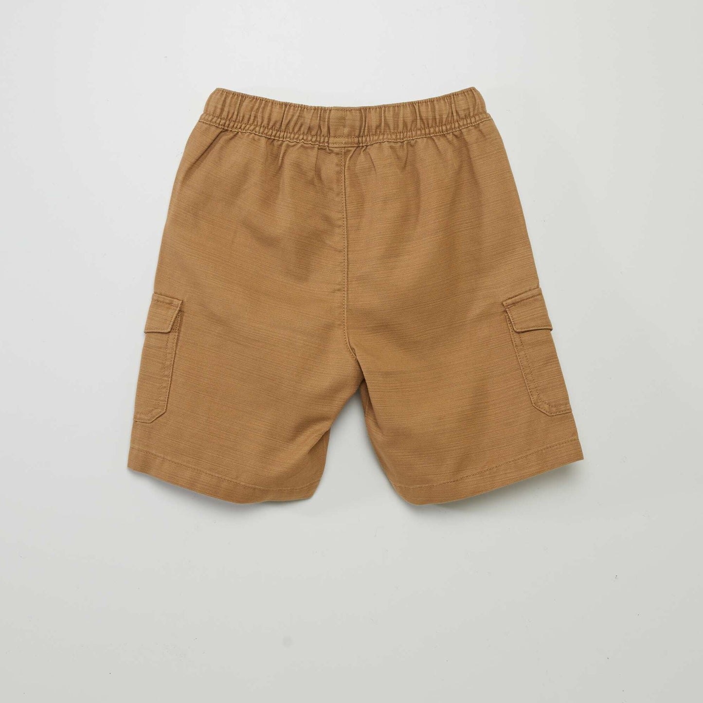 Bermuda shorts with side pockets BEIGE