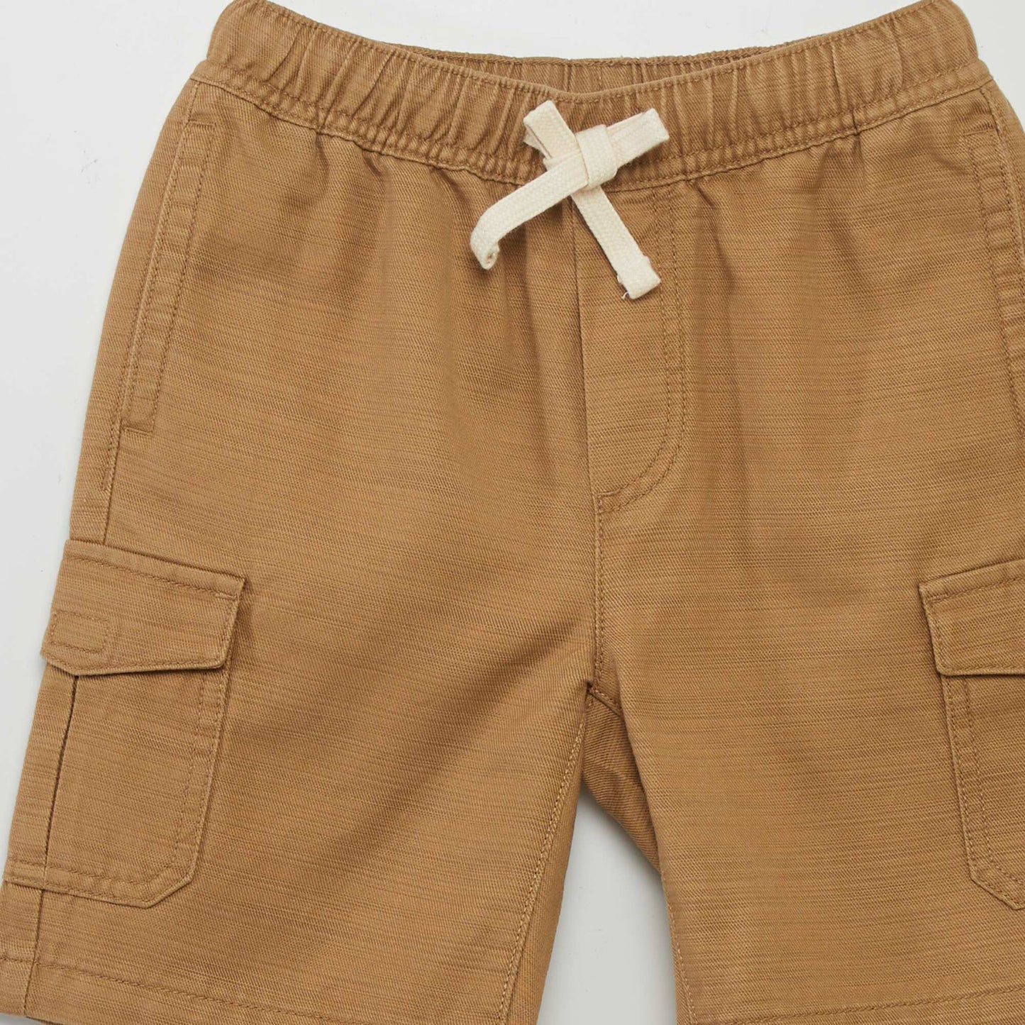 Bermuda shorts with side pockets BEIGE