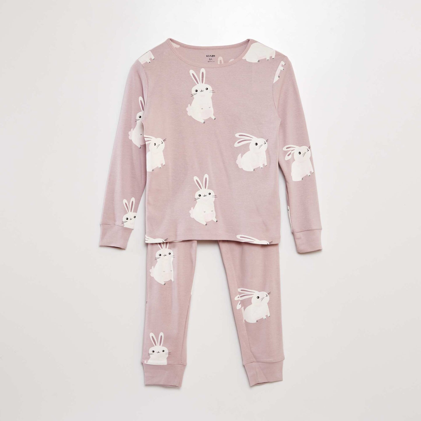 T-shirt + trousers long pyjama set - 2-piece set PINK