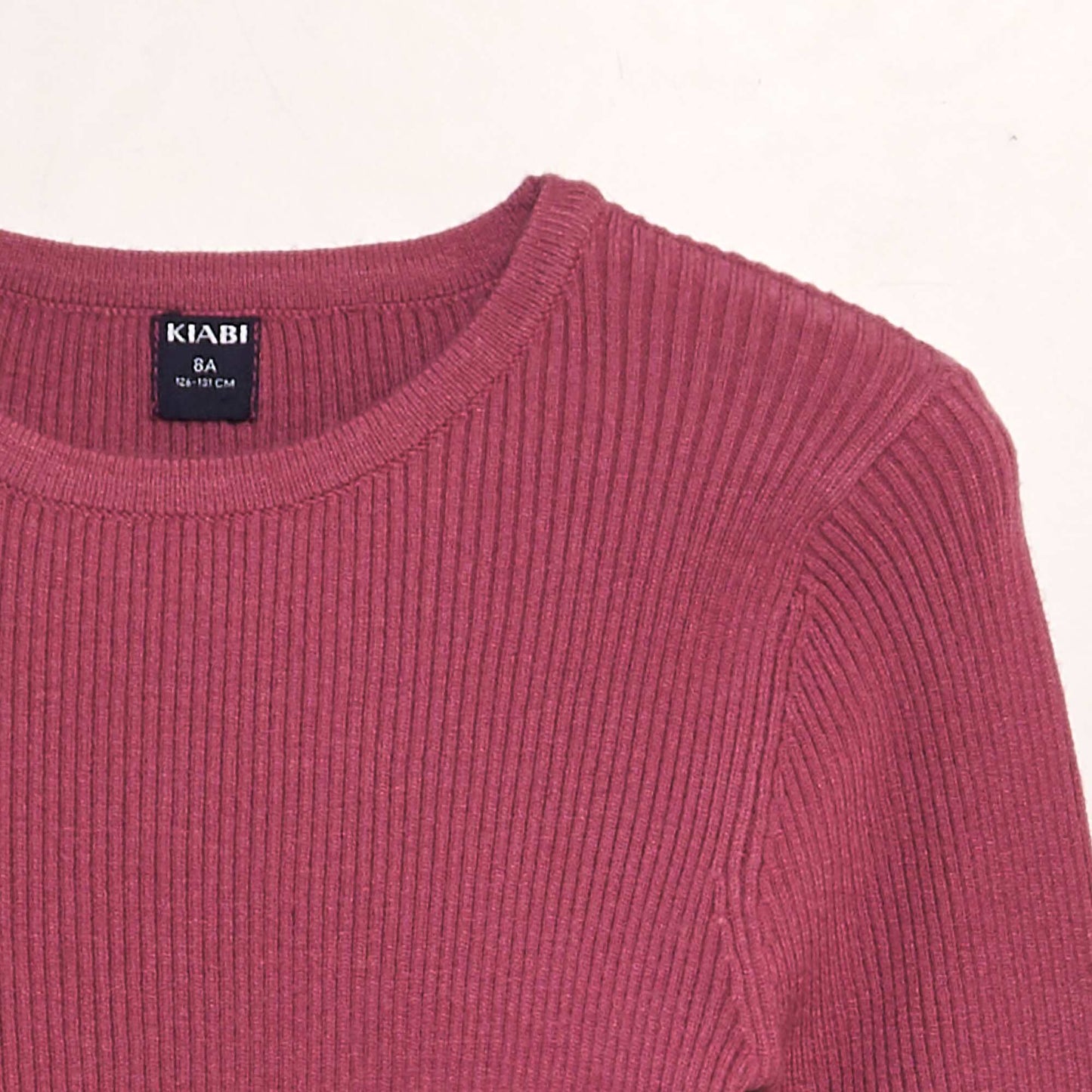 Ribbed sweater PURPLE