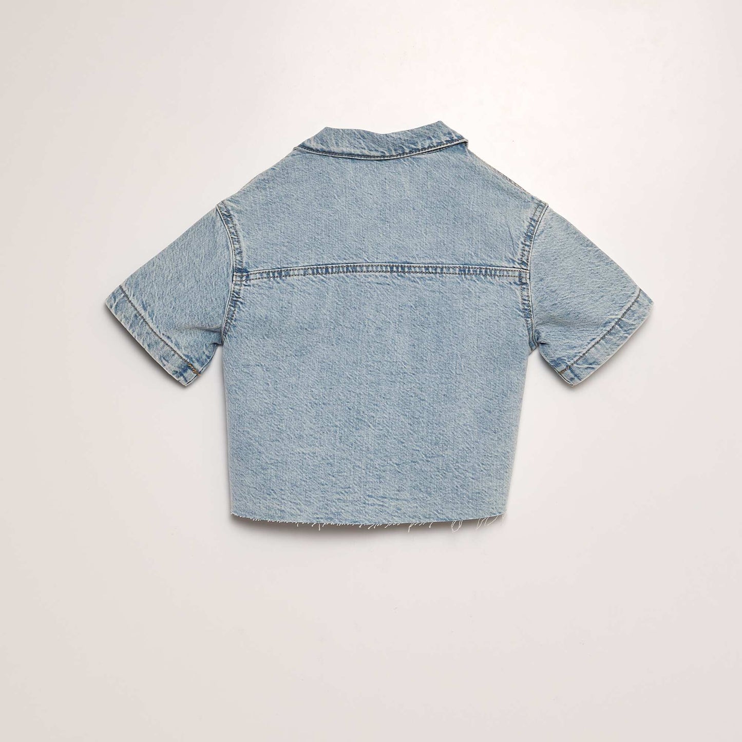 Denim shirt BLUE