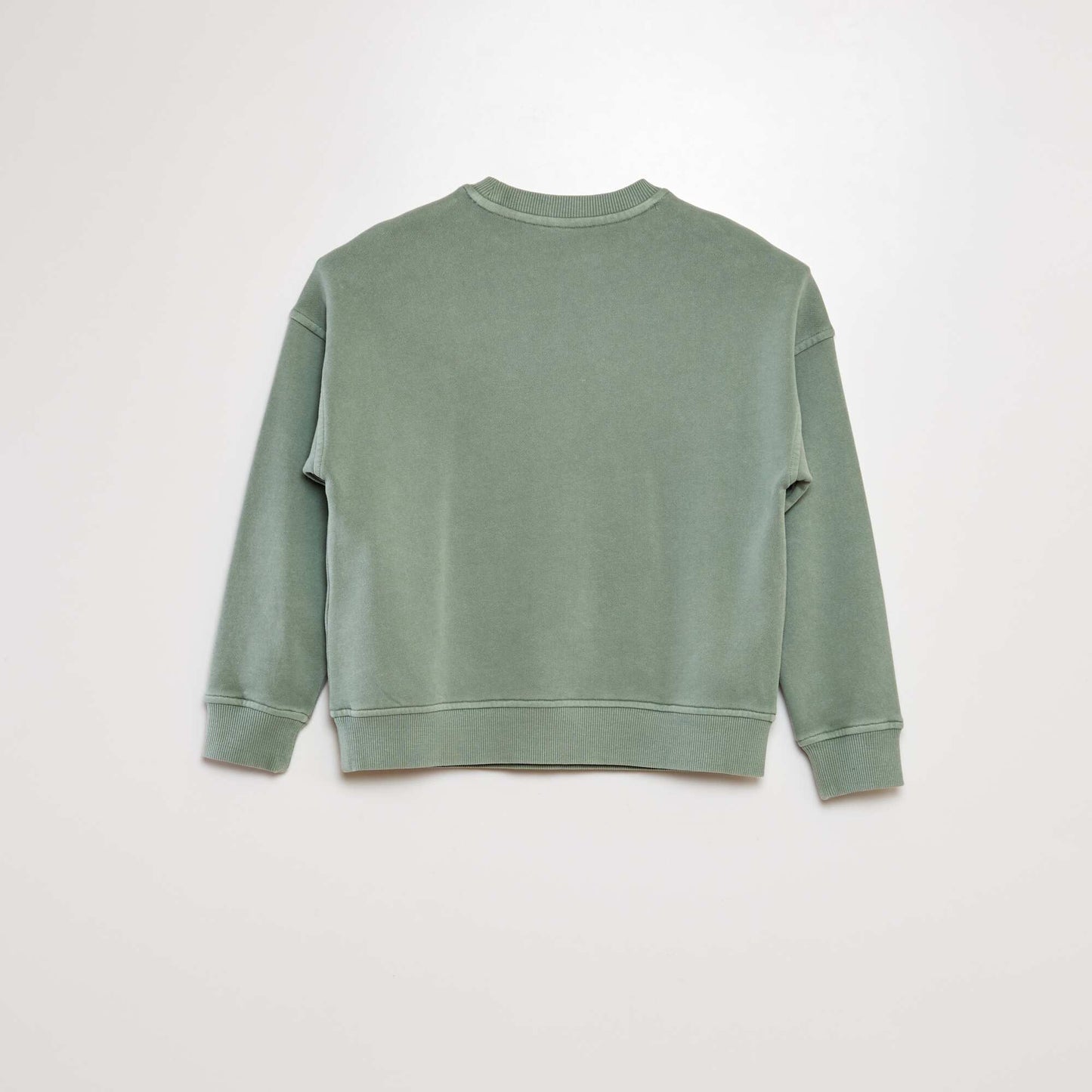 Sweatshirt with kangaroo pocket GREEN