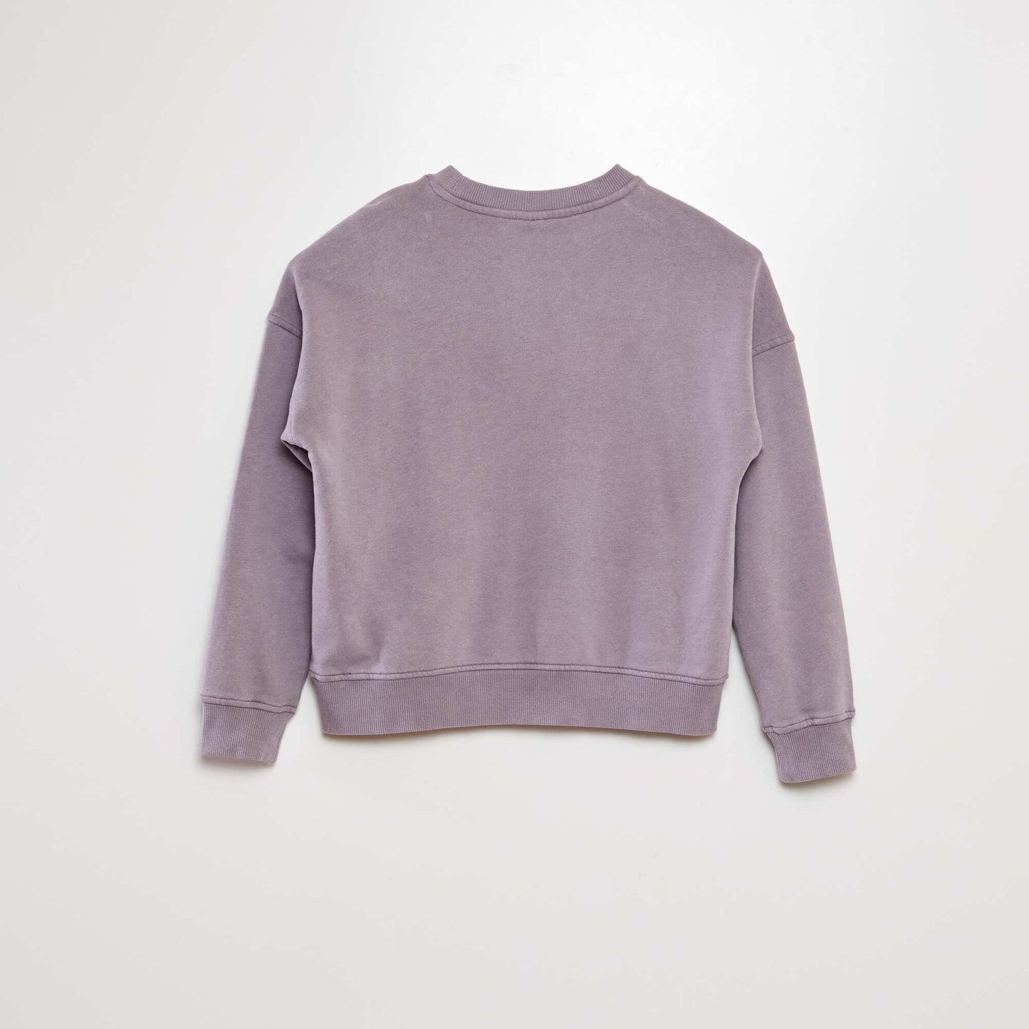 Sweatshirt with kangaroo pocket PURPLE