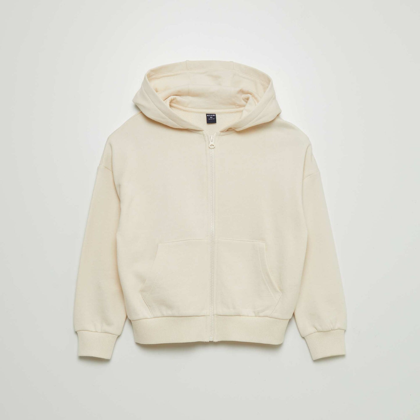 Zip-up hoodie WHITE