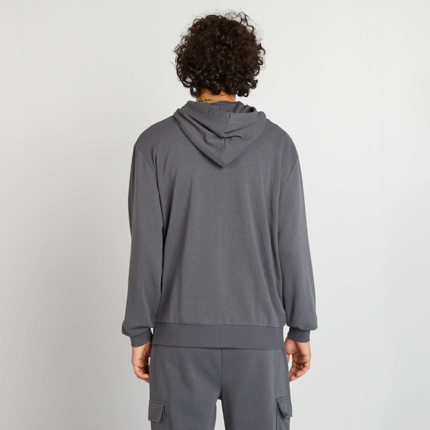 Zip-up hoodie GREY