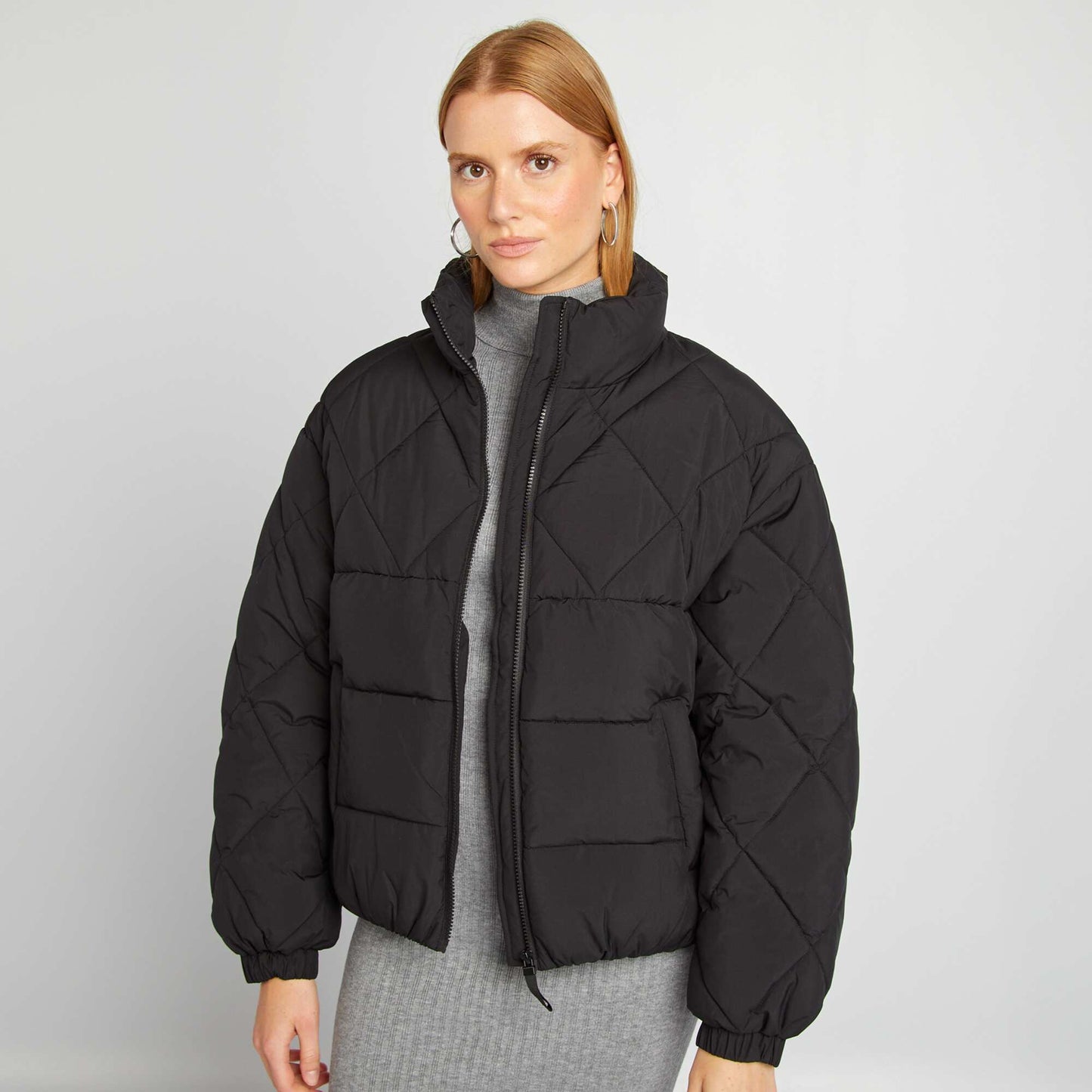 Padded jacket black