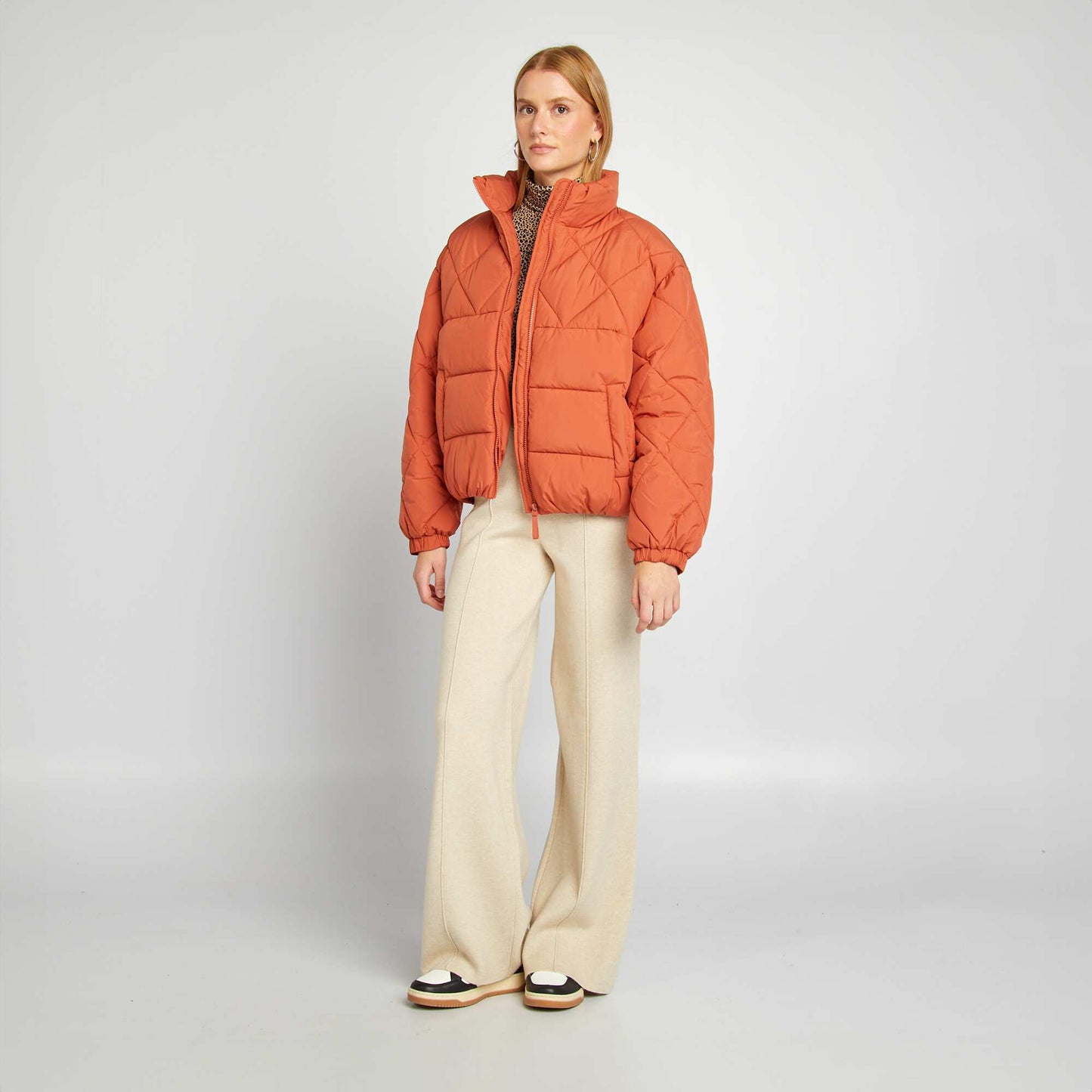 Padded jacket ORANGE