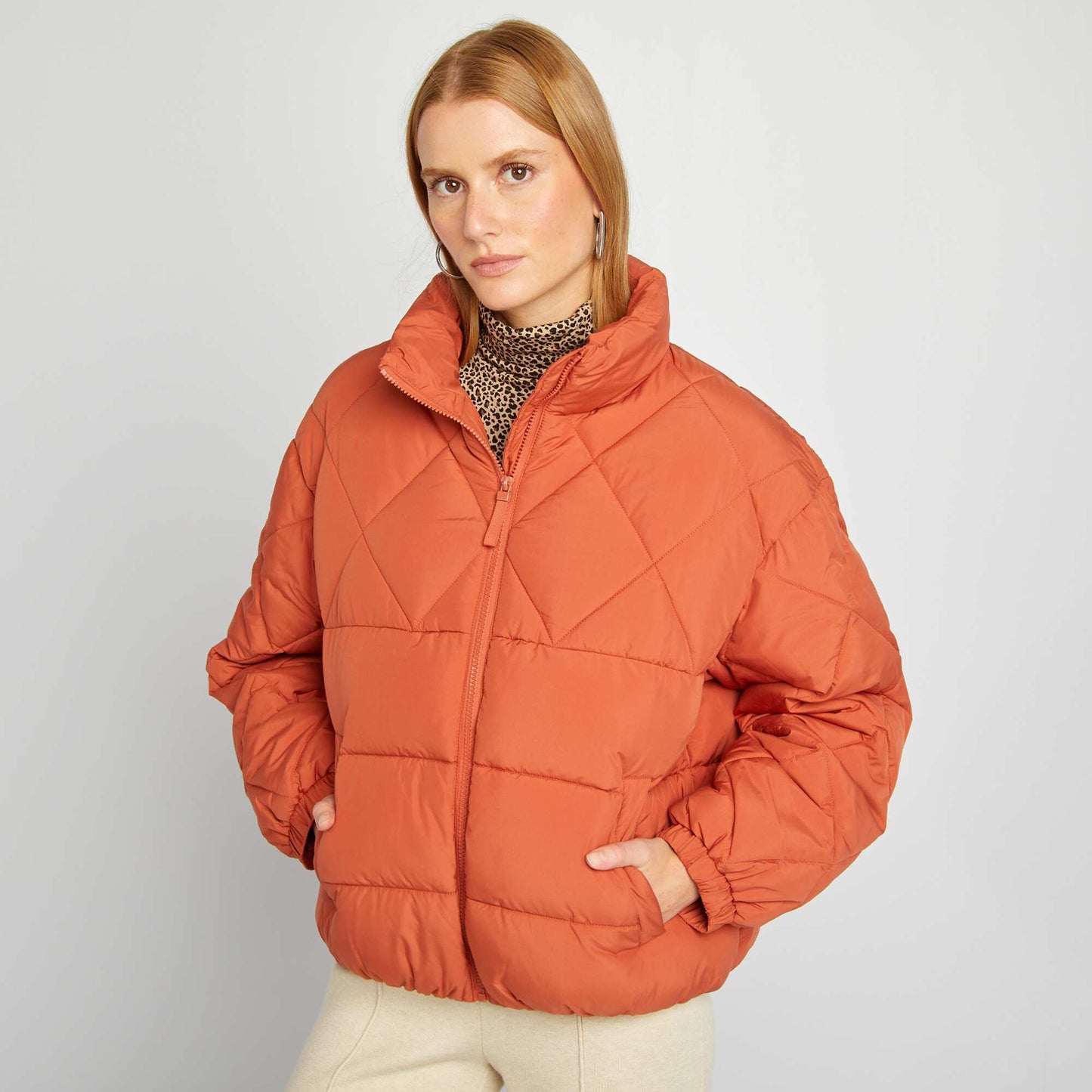 Padded jacket ORANGE