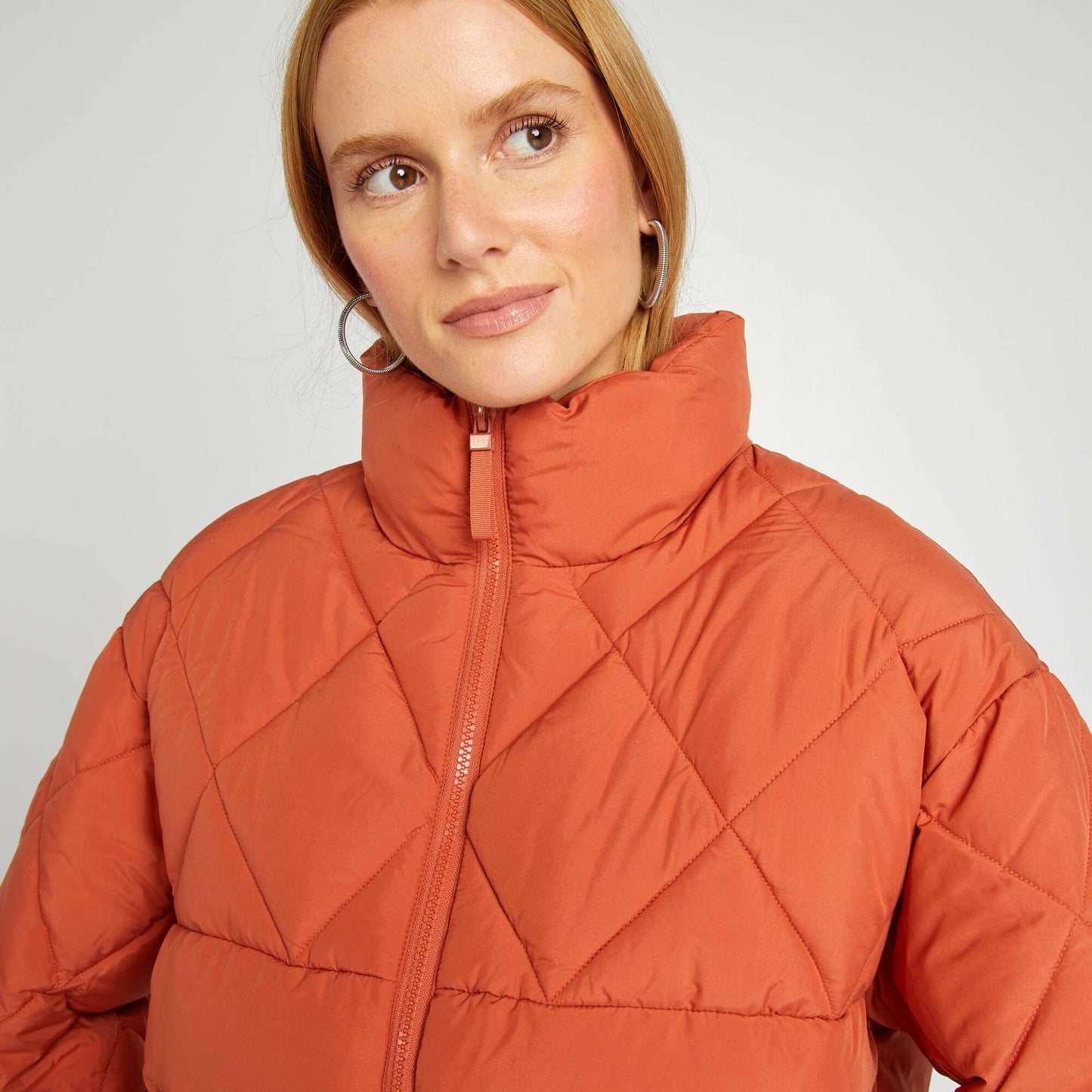 Padded jacket ORANGE