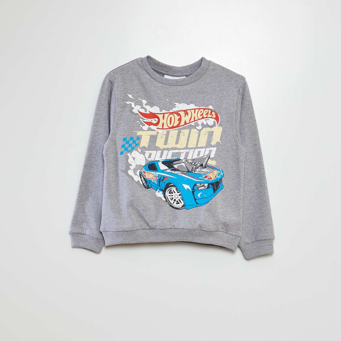 'Hot Wheels' printed sweater GREY