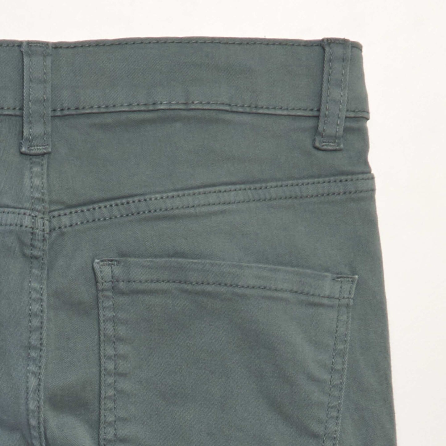 Skinny trousers with five pockets GREEN