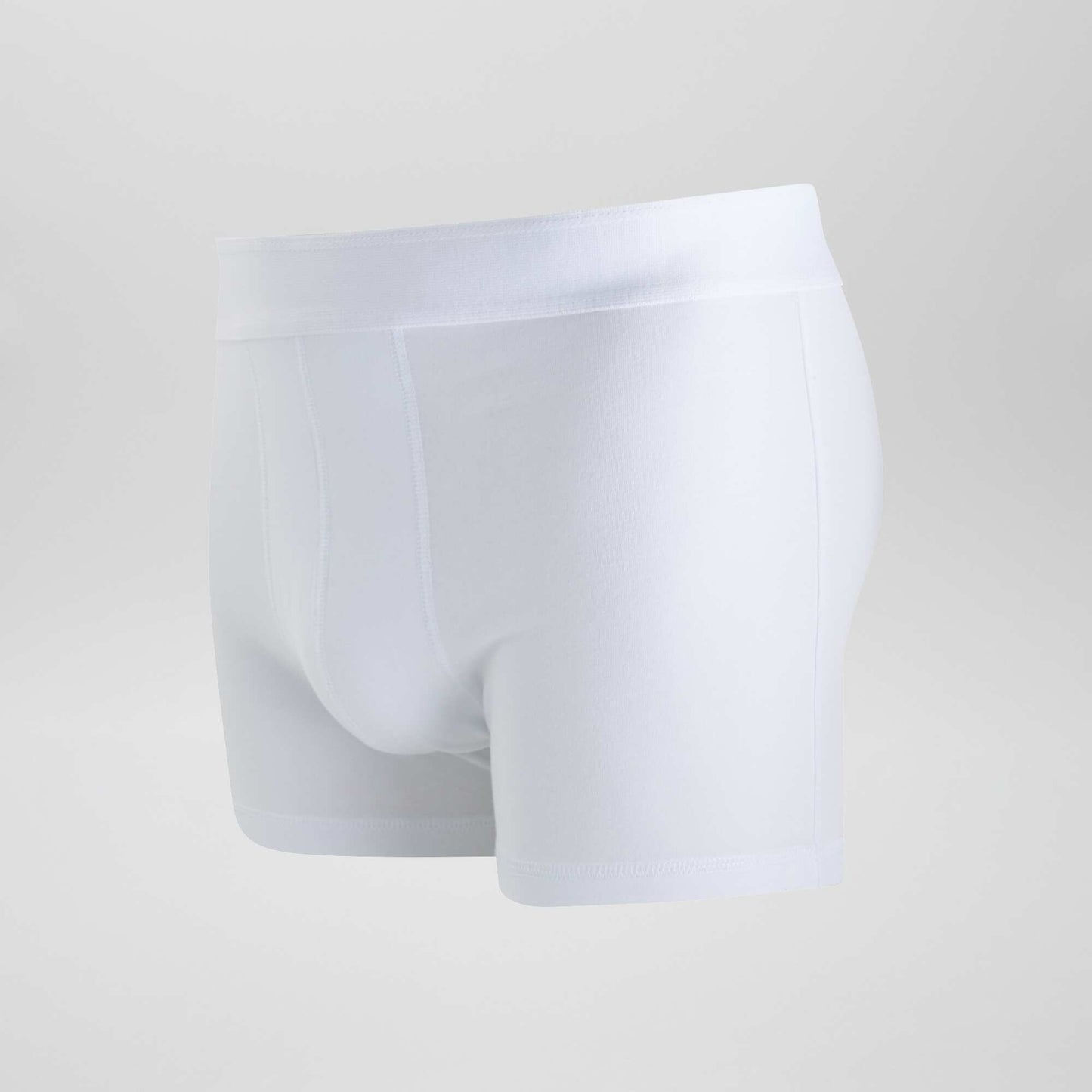 Pack of 3 plain boxers LOT_WHITE