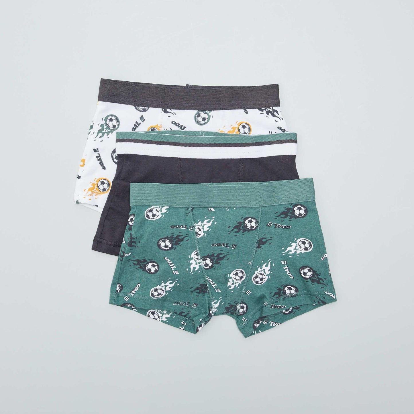 Pack of 3 pairs of boxer shorts GREEN