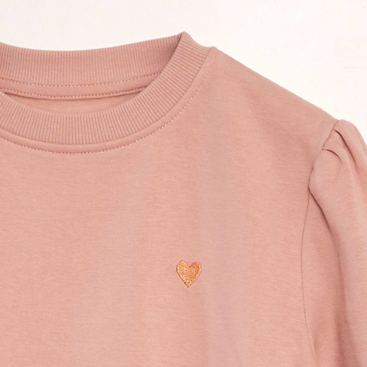 Round neck sweatshirt PINK