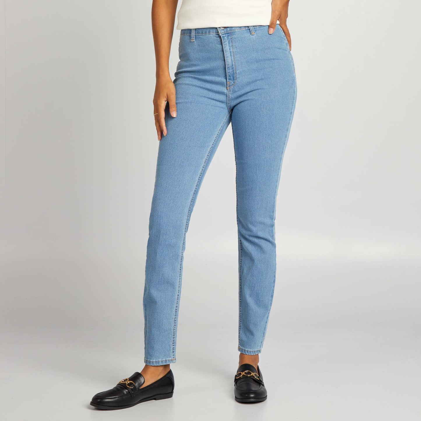 Skinny jeans/very fitted cut BLUE