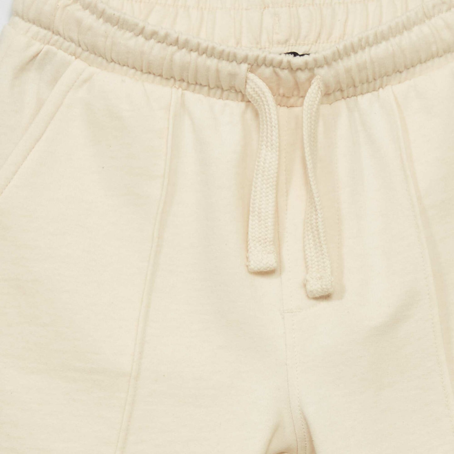 French terrycloth Bermuda shorts BEIGE
