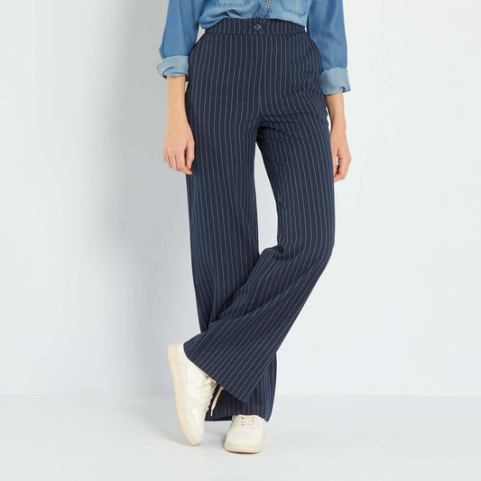 Wide-leg trousers BLUE