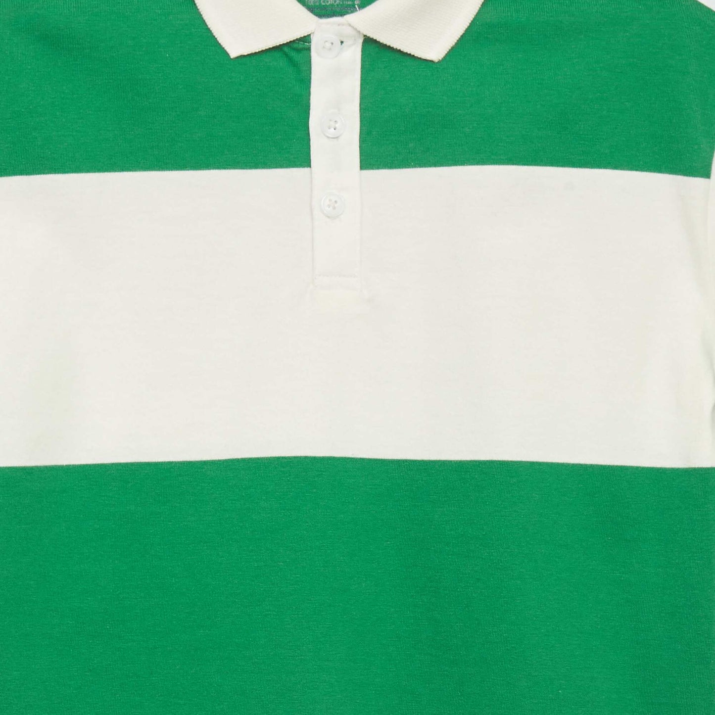 Jersey knit polo shirt GREEN