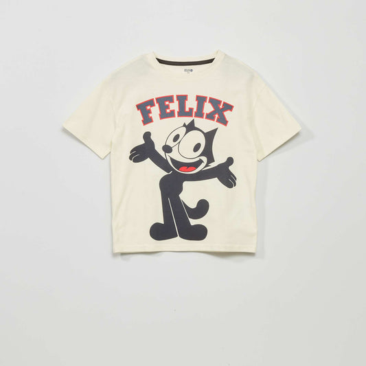 Felix jersey T-shirt ME_ECRUFEL