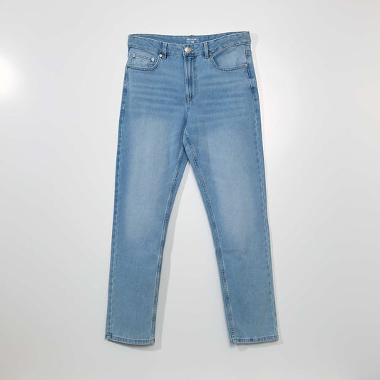 5-pocket straight-leg jeans Blue