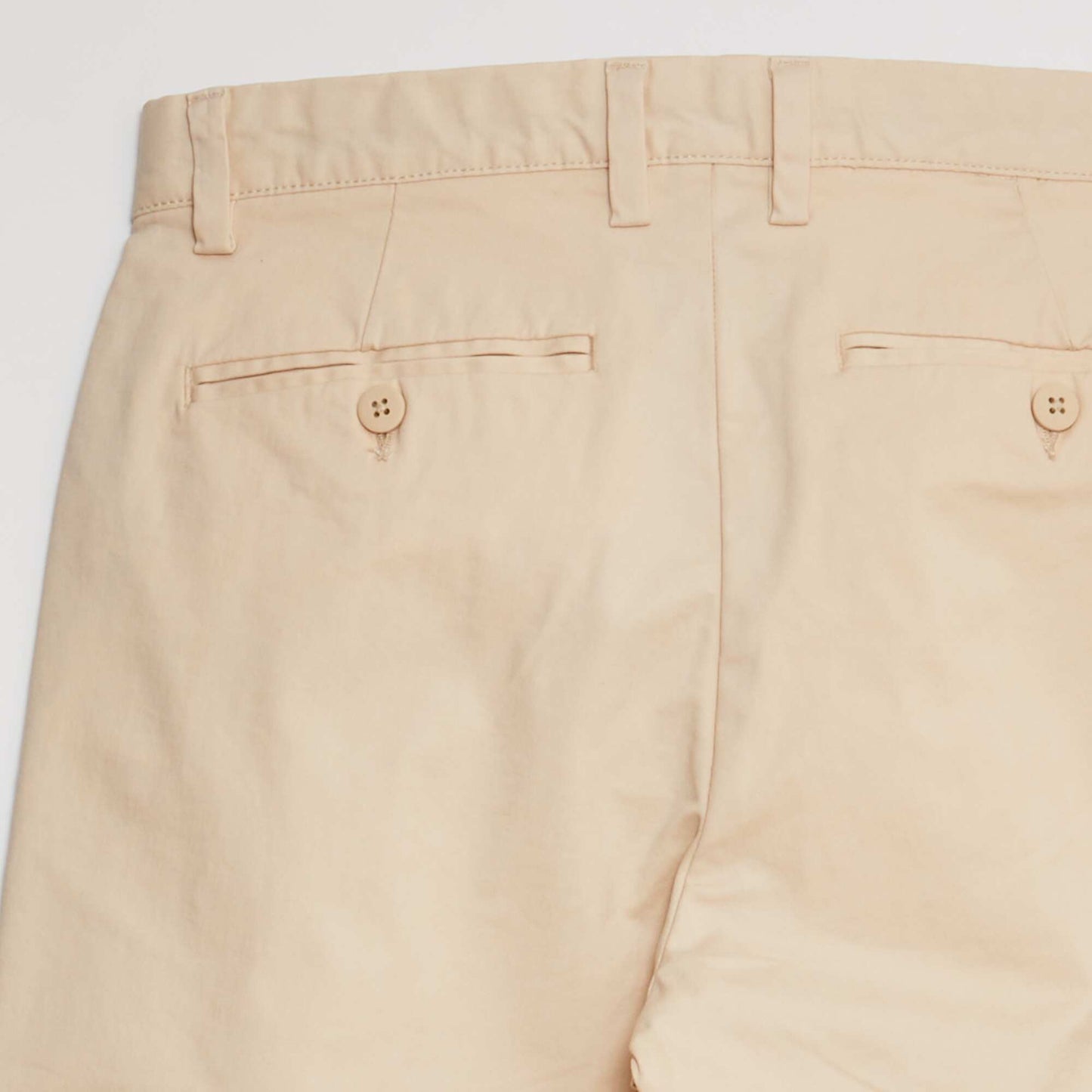 Slim-fit tencel trousers BEIGE