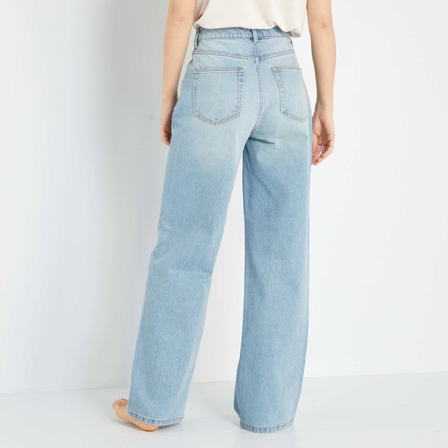 Wide-leg jeans - 30L Blue
