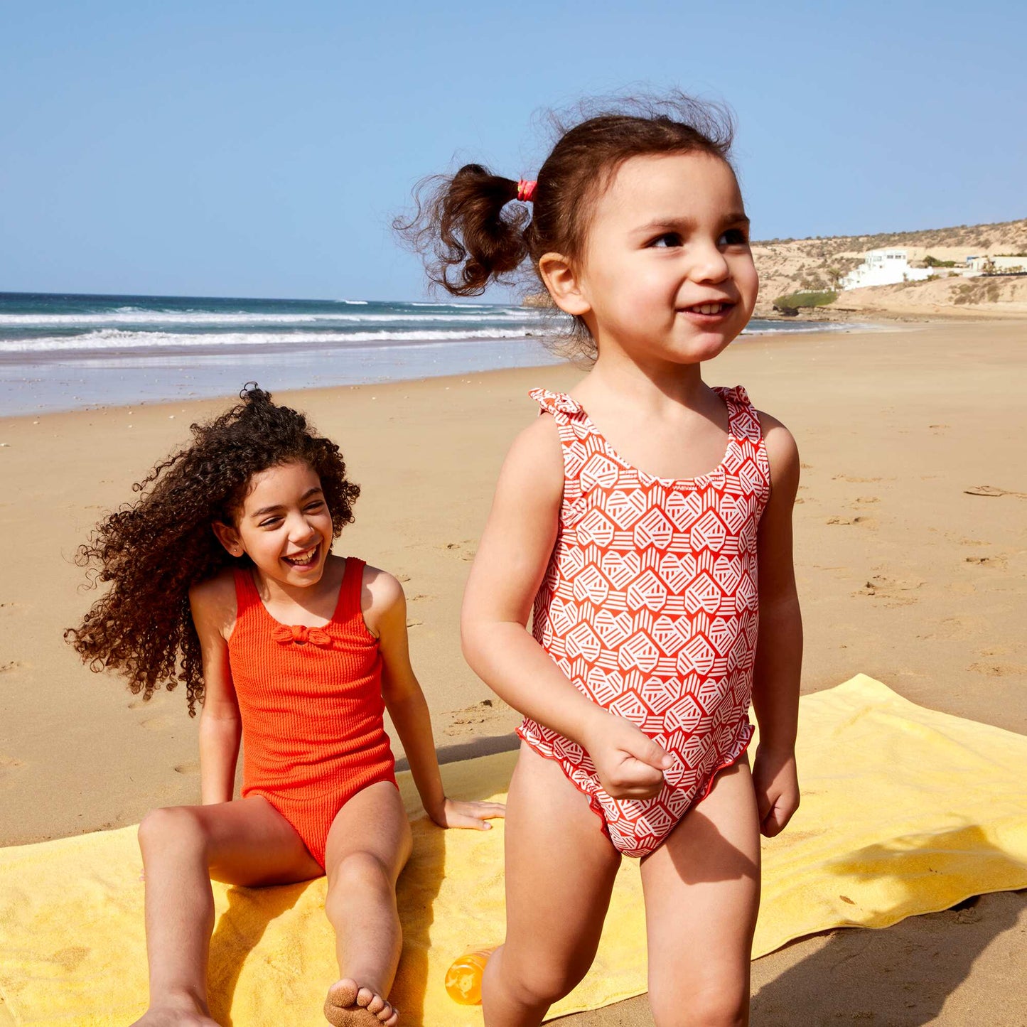 Printed swimsuit - One-piece RED